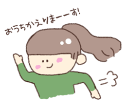 yurukawa girls sticker #10425889
