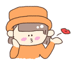 yurukawa girls sticker #10425910