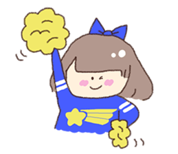 yurukawa girls sticker #10425911