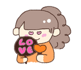 yurukawa girls sticker #10425913