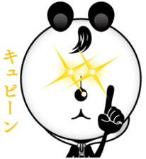 The panda of the century! Zipper panda sticker #10426433