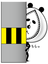 The panda of the century! Zipper panda sticker #10426436