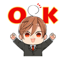 Sharp-san and Tanita-kun sticker #10426560