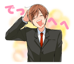 Sharp-san and Tanita-kun sticker #10426566