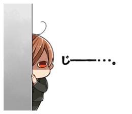 Sharp-san and Tanita-kun sticker #10426567