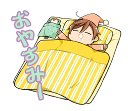 Sharp-san and Tanita-kun sticker #10426568
