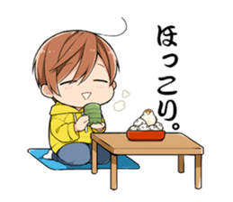Sharp-san and Tanita-kun sticker #10426573