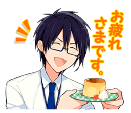Sharp-san and Tanita-kun sticker #10426580