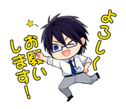 Sharp-san and Tanita-kun sticker #10426584