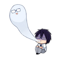 Sharp-san and Tanita-kun sticker #10426585