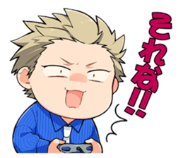 Sharp-san and Tanita-kun sticker #10426588