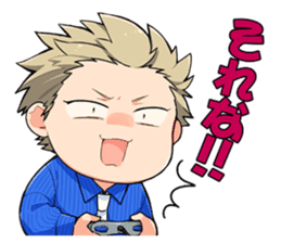 Sharp-san and Tanita-kun sticker #10426588