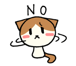 Kurumi-chan of the cat sticker #10427122