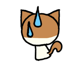Kurumi-chan of the cat sticker #10427146