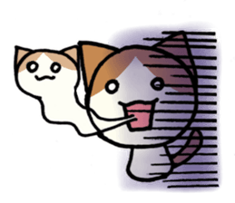 Kurumi-chan of the cat sticker #10427159