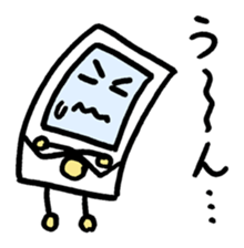 i ken - kun 3 " WORK " sticker #10427877
