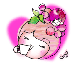 Currant- chan & HIME-RINGO***vol.1 sticker #10428280