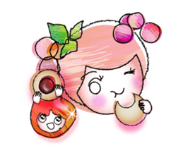 Currant- chan & HIME-RINGO***vol.1 sticker #10428281