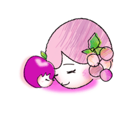 Currant- chan & HIME-RINGO***vol.1 sticker #10428282