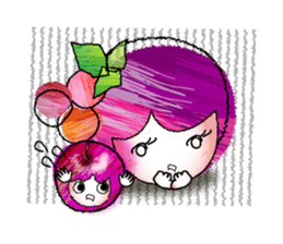 Currant- chan & HIME-RINGO***vol.1 sticker #10428283