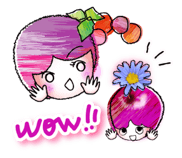 Currant- chan & HIME-RINGO***vol.1 sticker #10428286