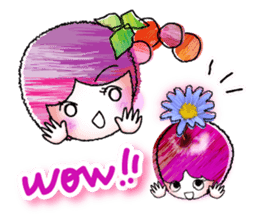 Currant- chan & HIME-RINGO***vol.1 sticker #10428286