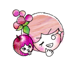 Currant- chan & HIME-RINGO***vol.1 sticker #10428287