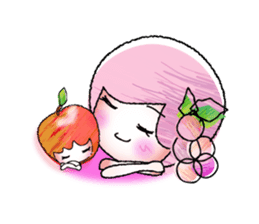 Currant- chan & HIME-RINGO***vol.1 sticker #10428288