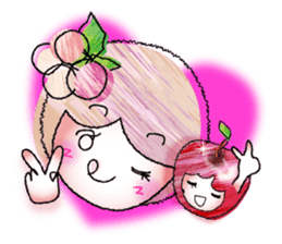 Currant- chan & HIME-RINGO***vol.1 sticker #10428289