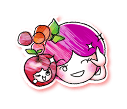Currant- chan & HIME-RINGO***vol.1 sticker #10428294