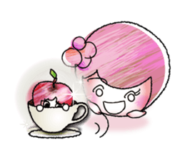 Currant- chan & HIME-RINGO***vol.1 sticker #10428295