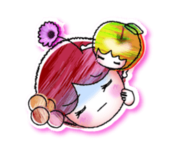 Currant- chan & HIME-RINGO***vol.1 sticker #10428296
