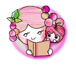 Currant- chan & HIME-RINGO***vol.1 sticker #10428297