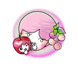 Currant- chan & HIME-RINGO***vol.1 sticker #10428299