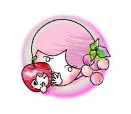 Currant- chan & HIME-RINGO***vol.1 sticker #10428299