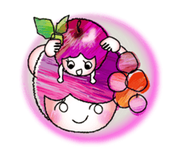 Currant- chan & HIME-RINGO***vol.1 sticker #10428300