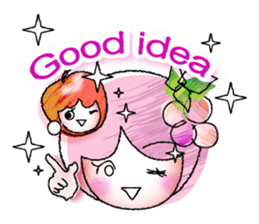 Currant- chan & HIME-RINGO***vol.1 sticker #10428301