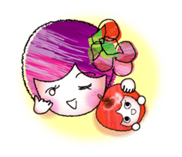 Currant- chan & HIME-RINGO***vol.1 sticker #10428303