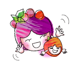 Currant- chan & HIME-RINGO***vol.1 sticker #10428304