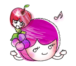 Currant- chan & HIME-RINGO***vol.1 sticker #10428306