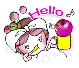 Currant- chan & HIME-RINGO***vol.1 sticker #10428308