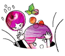 Currant- chan & HIME-RINGO***vol.1 sticker #10428310