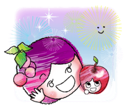 Currant- chan & HIME-RINGO***vol.1 sticker #10428311