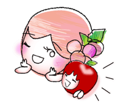 Currant- chan & HIME-RINGO***vol.1 sticker #10428313