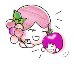 Currant- chan & HIME-RINGO***vol.1 sticker #10428314