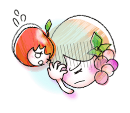 Currant- chan & HIME-RINGO***vol.1 sticker #10428316
