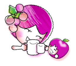 Currant- chan & HIME-RINGO***vol.1 sticker #10428317