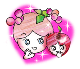 Currant- chan & HIME-RINGO***vol.1 sticker #10428319