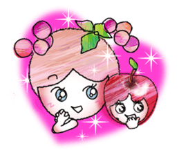Currant- chan & HIME-RINGO***vol.1 sticker #10428319