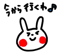 Rabbit Sticker of Miyazaki valve sticker #10428480